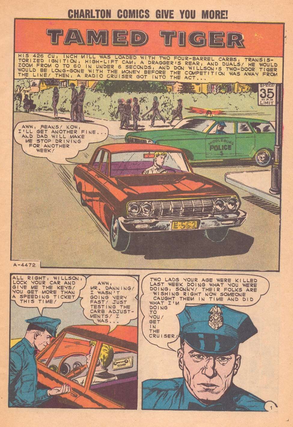 Drag-Strip Hotrodders - 60s Us Comics - January 1965 13219010