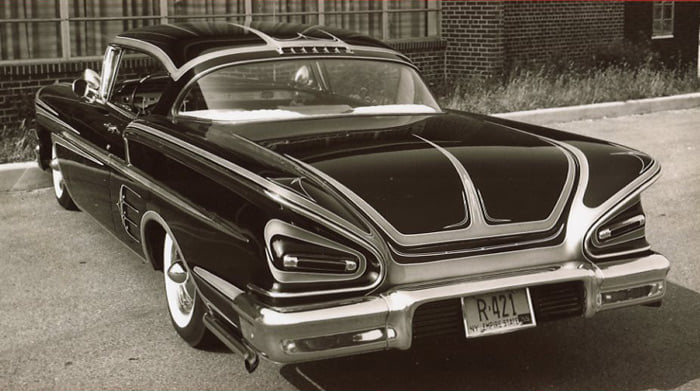 custom cars in the street - in situation ( vintage pics 1950's & 1960's)  - Page 6 13435910
