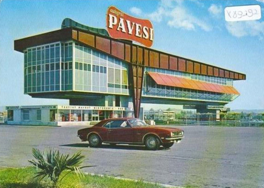 Pavesi Restaurante- Italy -Autogrill - Atomic and Mid century modern architecture 13988010