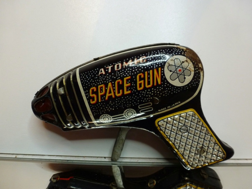  SPACE GUN ATOMIC 3 - APOLLO L12.0cm TIN TOY JAPAN 1520