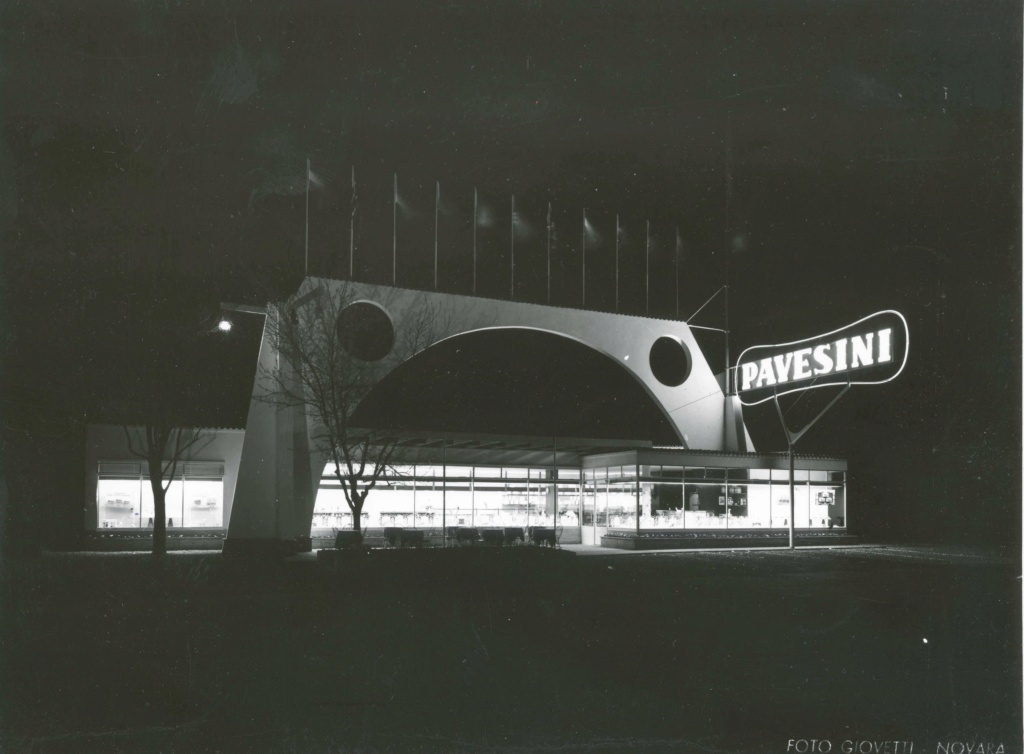 Pavesi Restaurante- Italy -Autogrill - Atomic and Mid century modern architecture 1947-110