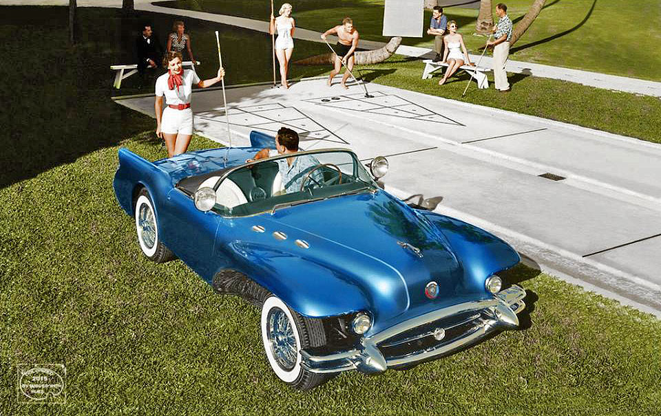 1954 Buick Wildcat II Motorama Dream Car  1954-b10