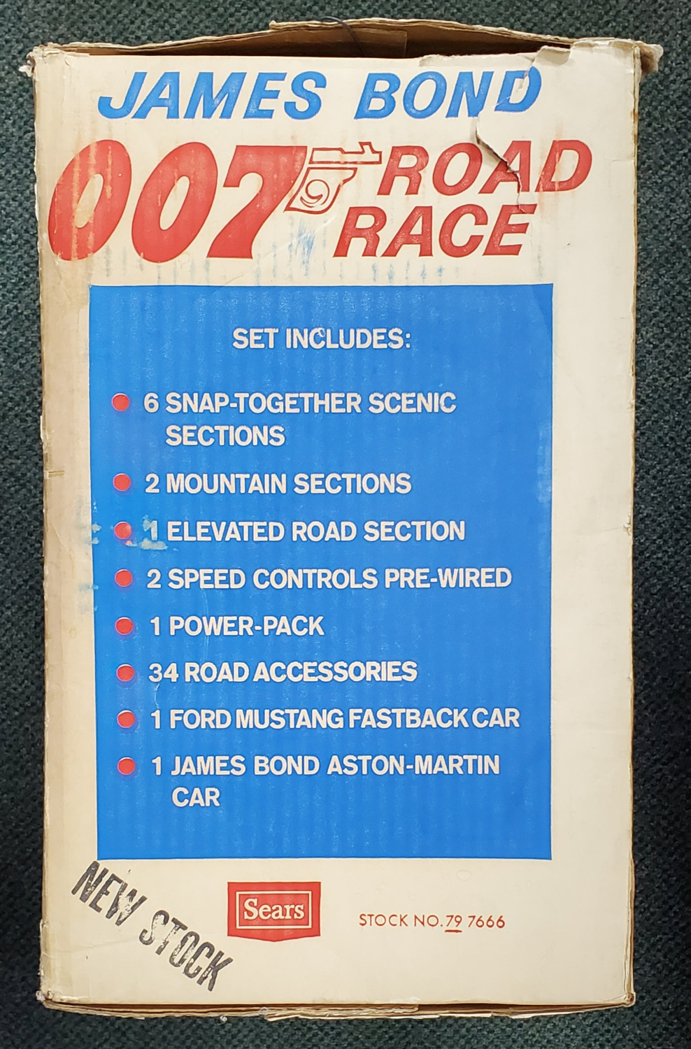 1965 AC Gilbert Sears Exclusive James Bond 007 Road Race O Gauge Slot Car 1965-a10