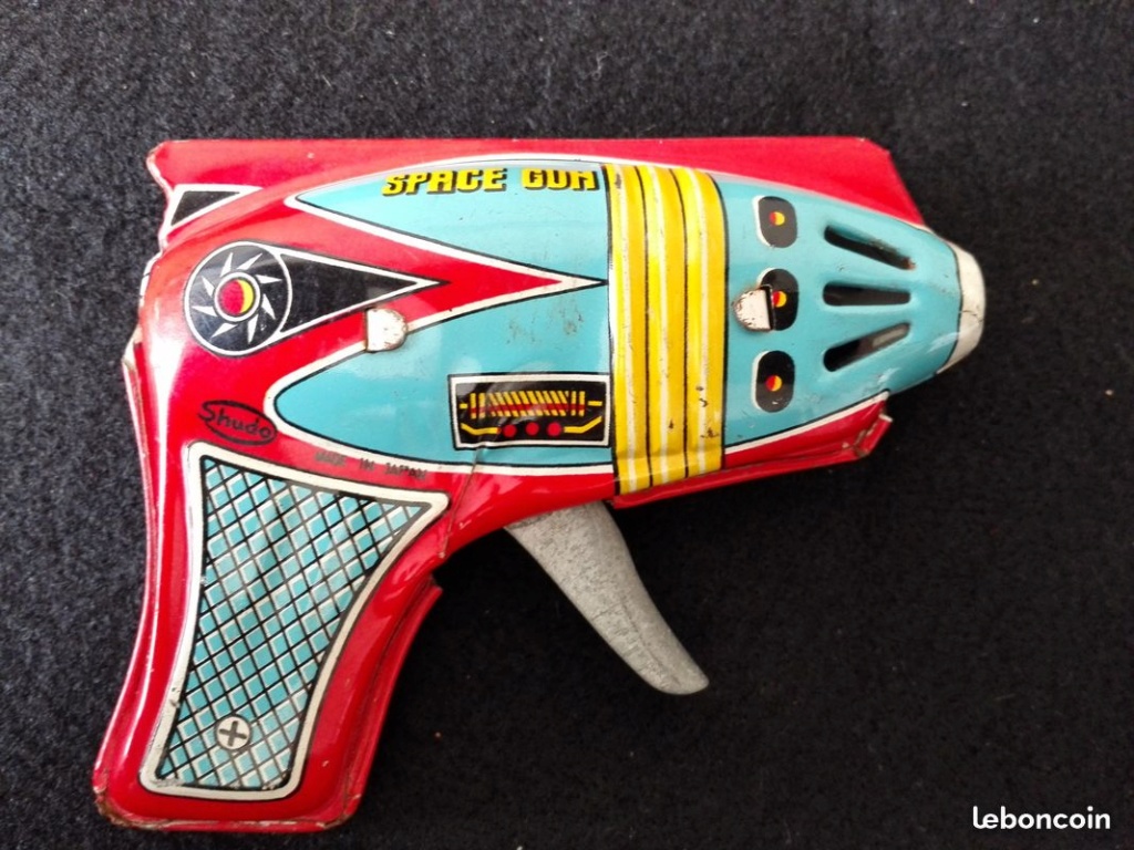 Space Gun - Shudo - tin toy japan 19e7e110