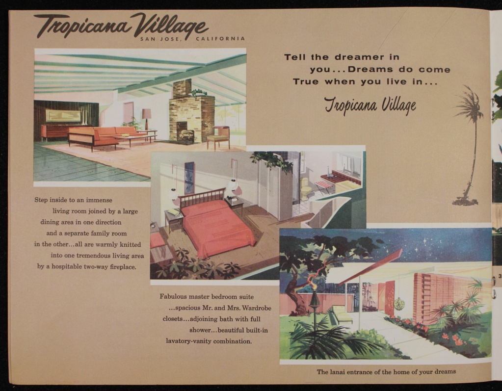 TROPICANA VILLAGE HOMES. San Jose. 1958. 2001-115