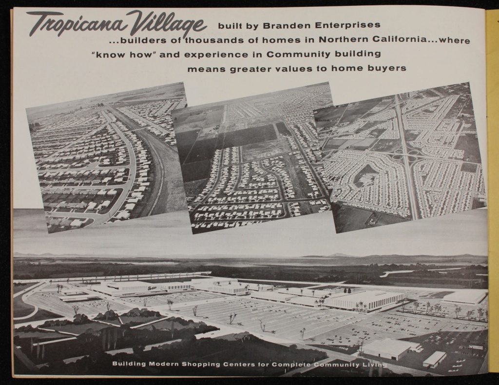 TROPICANA VILLAGE HOMES. San Jose. 1958. 2001-122