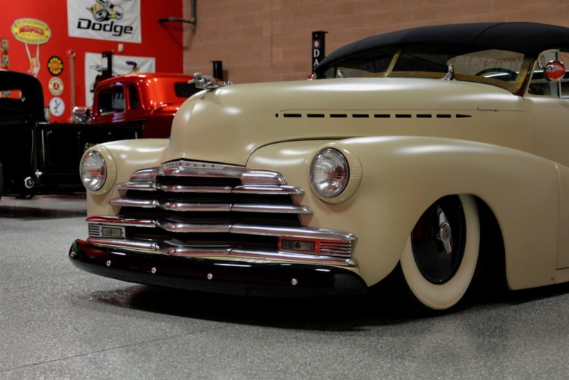 1947 CHEVROLET SPORT COUPE - SUPERCHARGED Hand Built Kustom - Kyle Lauman @ Night Shift Kustoms  20181015