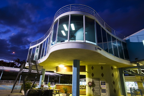 Centenary Pool at Spring Hill, designed by architect James Birrell. Brisbane - Australie. 1959 27184410