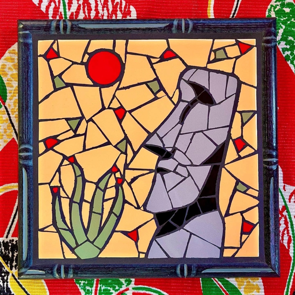 Cecilia Meneau - Artiste mosaiste style mid century modern 1950 1960 - Wildsville Mosaic 28925310