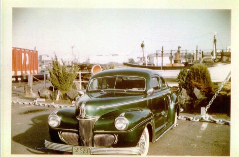 custom cars in the street - in situation ( vintage pics 1950's & 1960's)  - Page 5 29196510