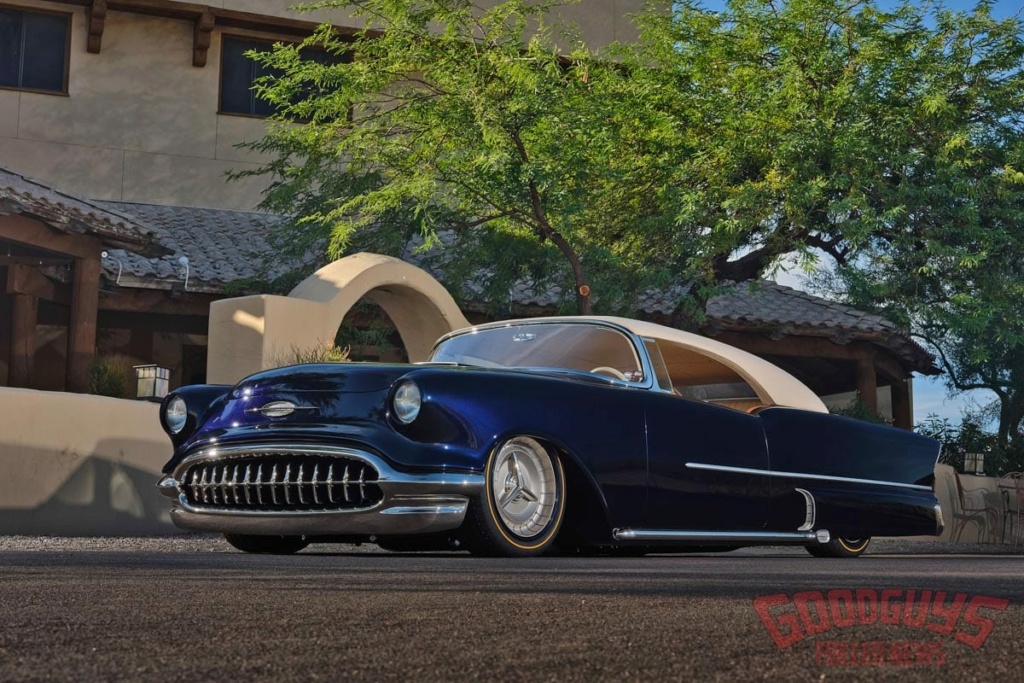 1956 Oldsmobile 98. Oldssled - Heffrey Hess built by Pro Design Hot Rods in Santa Ana CA 31798910