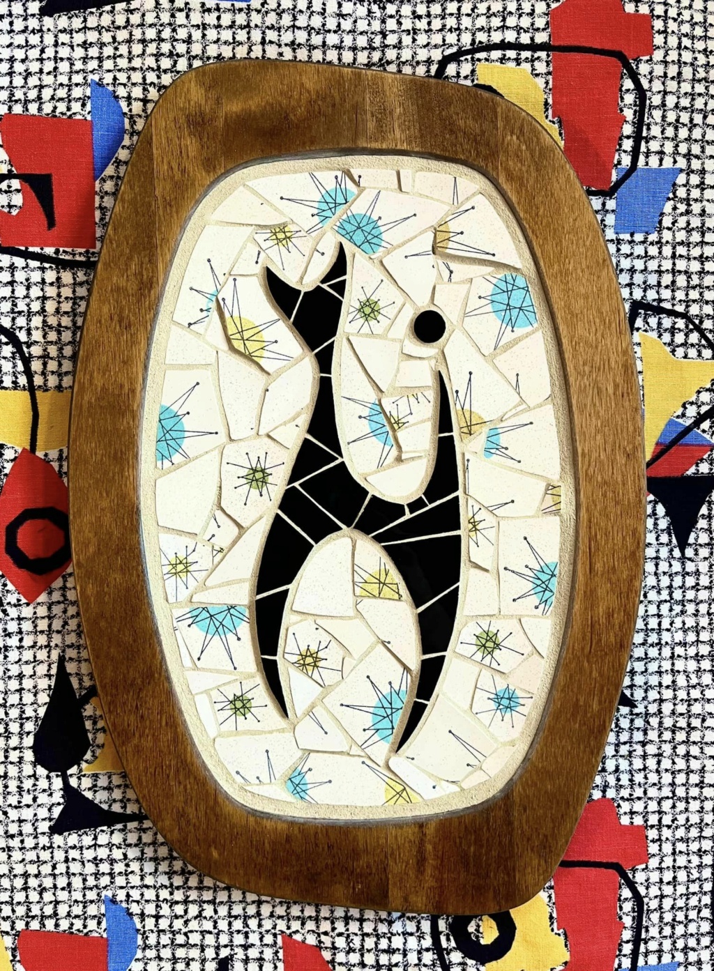 Cecilia Meneau - Artiste mosaiste style mid century modern 1950 1960 - Wildsville Mosaic 31841111