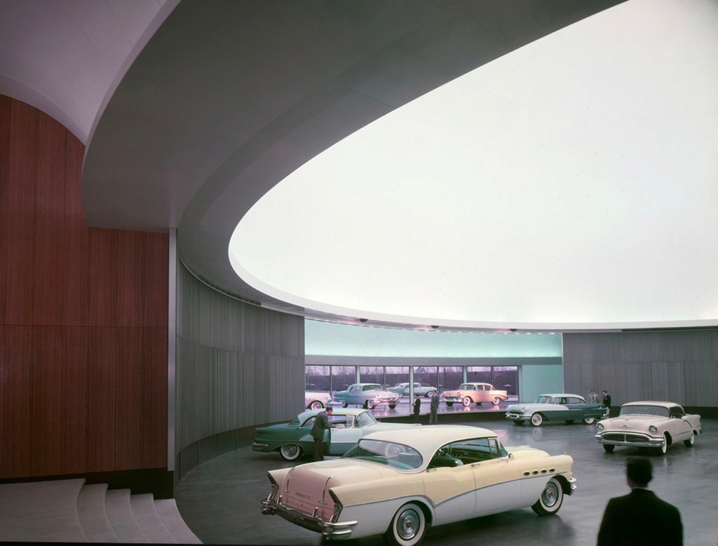 General Motors Technical Center in the 1950’s and 1960’s. designed by Eero Saarinen 36411210