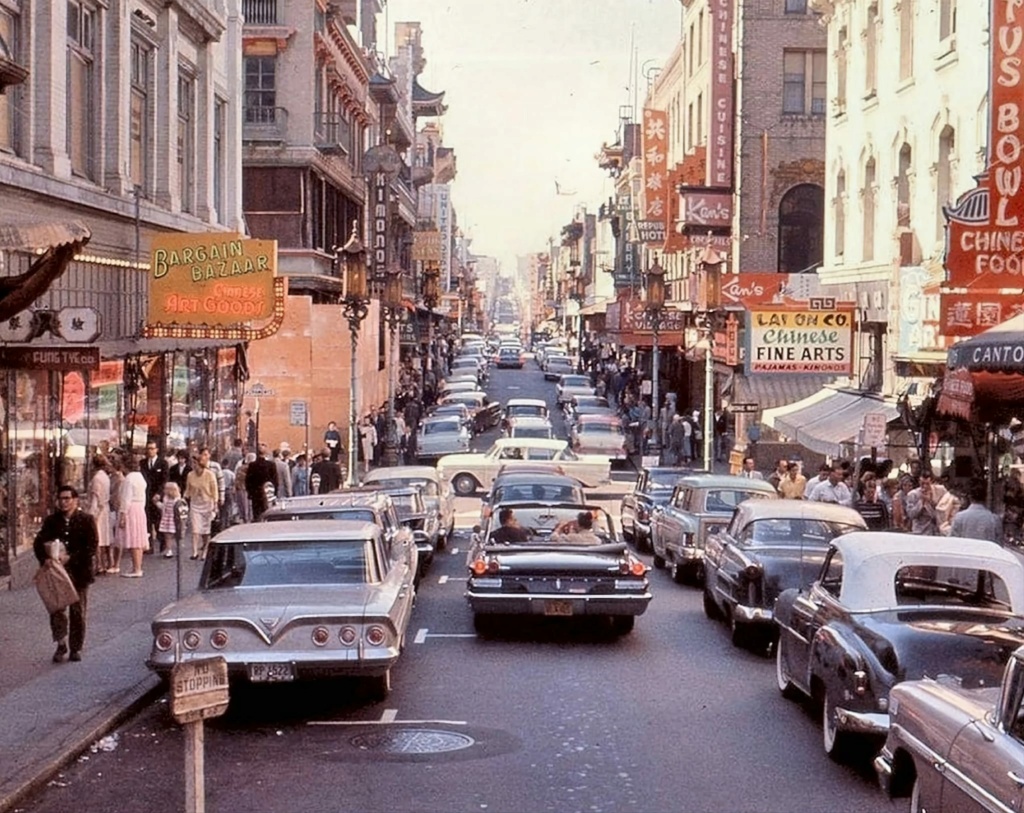Rues fifties et sixties avec autos - 1950's & 1960's streets with cars - Page 7 36968210