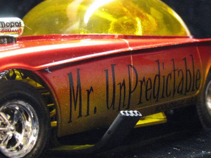 Mr Unpredictable - Predicta show car in Funny car dragster  39032410
