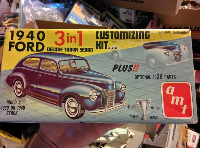 Vintage built automobile model kit survivor - Hot rod et Custom car maquettes montées anciennes - Page 10 39900610