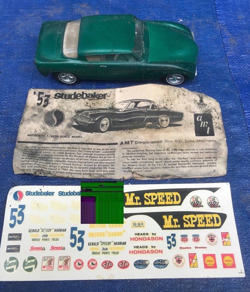 Vintage built automobile model kit survivor - Hot rod et Custom car maquettes montées anciennes - Page 11 41486210