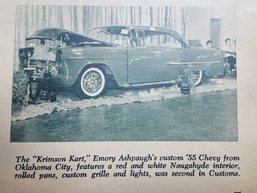 1955 Chevrolet - "The Krimson Kart - Emory Ashpaugh 52692410