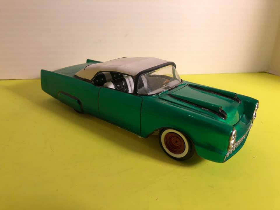 1957  Chevrolet - Customizing kit - trophie series -  amt - 1/25 scale 57090110