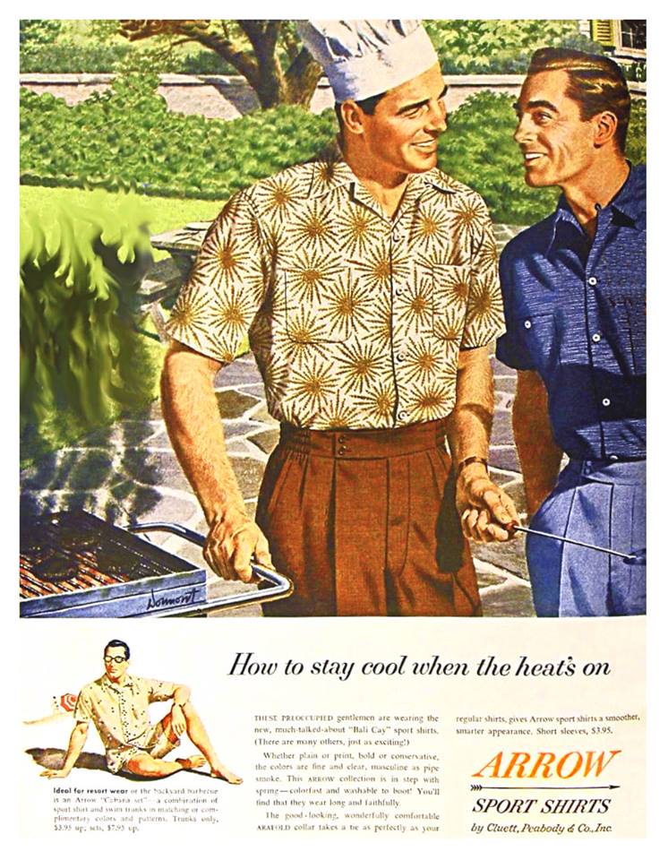 Mode vestimentaire publicités années 50 et 60 57775110