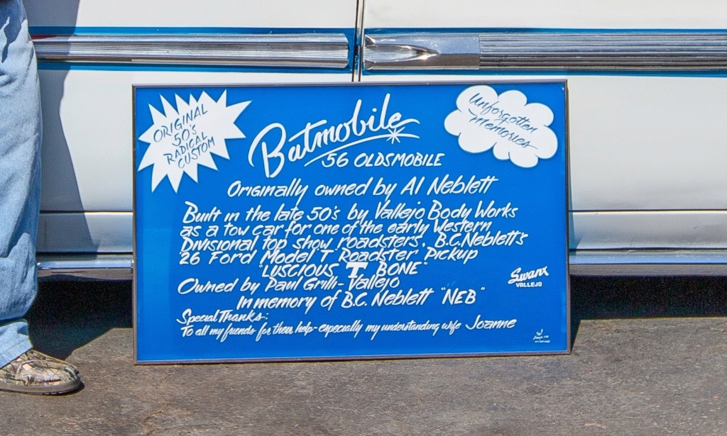 1956 Oldsmobile - Batmobile - Vallejo Body Work 62017510