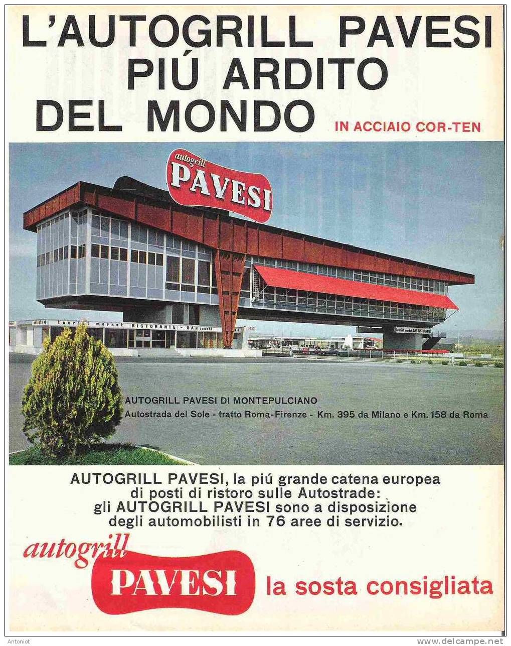 Pavesi Restaurante- Italy -Autogrill - Atomic and Mid century modern architecture 7371c210