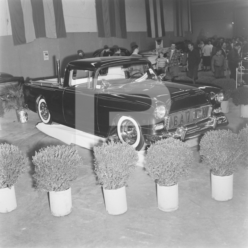 1955 Chevrolet - Joe Bailon - '55 chevy bel-air Pick up - Elcamino 1955 77629010