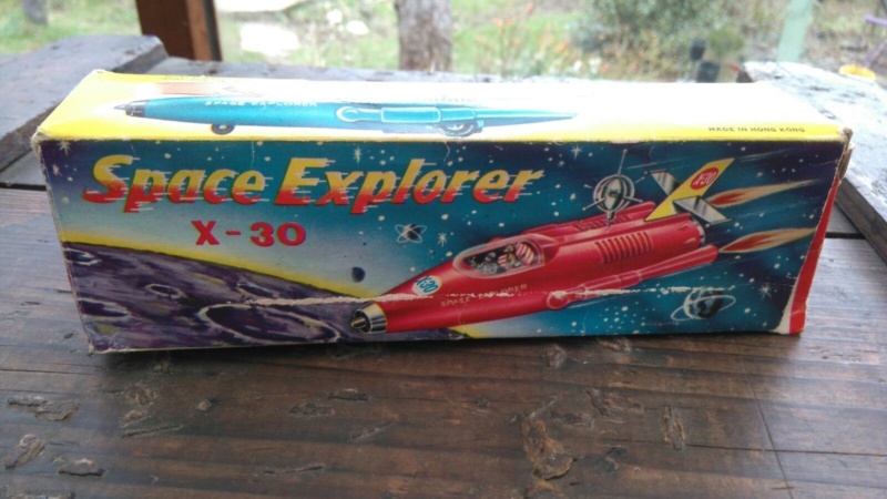 Vintage Friction Toy Space Explorer X-30  1950's 811