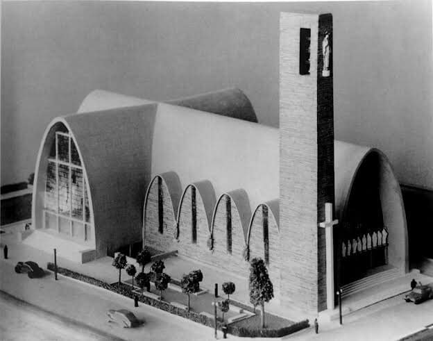 “Iglesia de la Purísima” located in Monterrey México - 1941 - 1943 - Architecte Enrique de la Mora 95369610