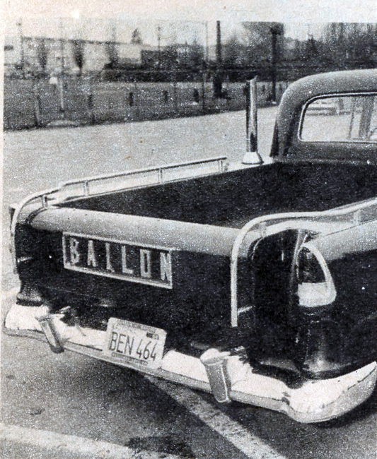 1955 Chevrolet - Joe Bailon - '55 chevy bel-air Pick up - Elcamino 1955 Back10