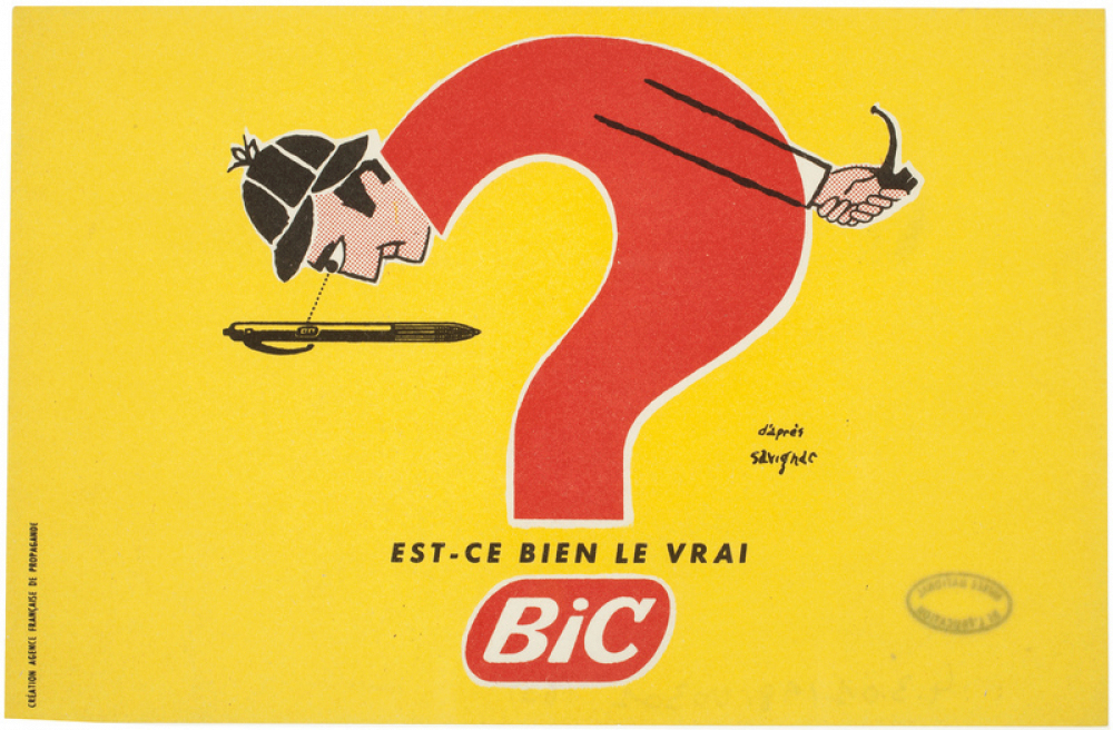 Raymond Savignac (1907 - 2002) affichiste publicitaire Big10