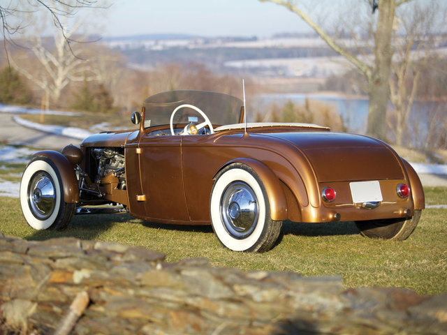 1932 Ford Roadster - The Golden Rod - Jack Fentz - built in 1955 Bigb210