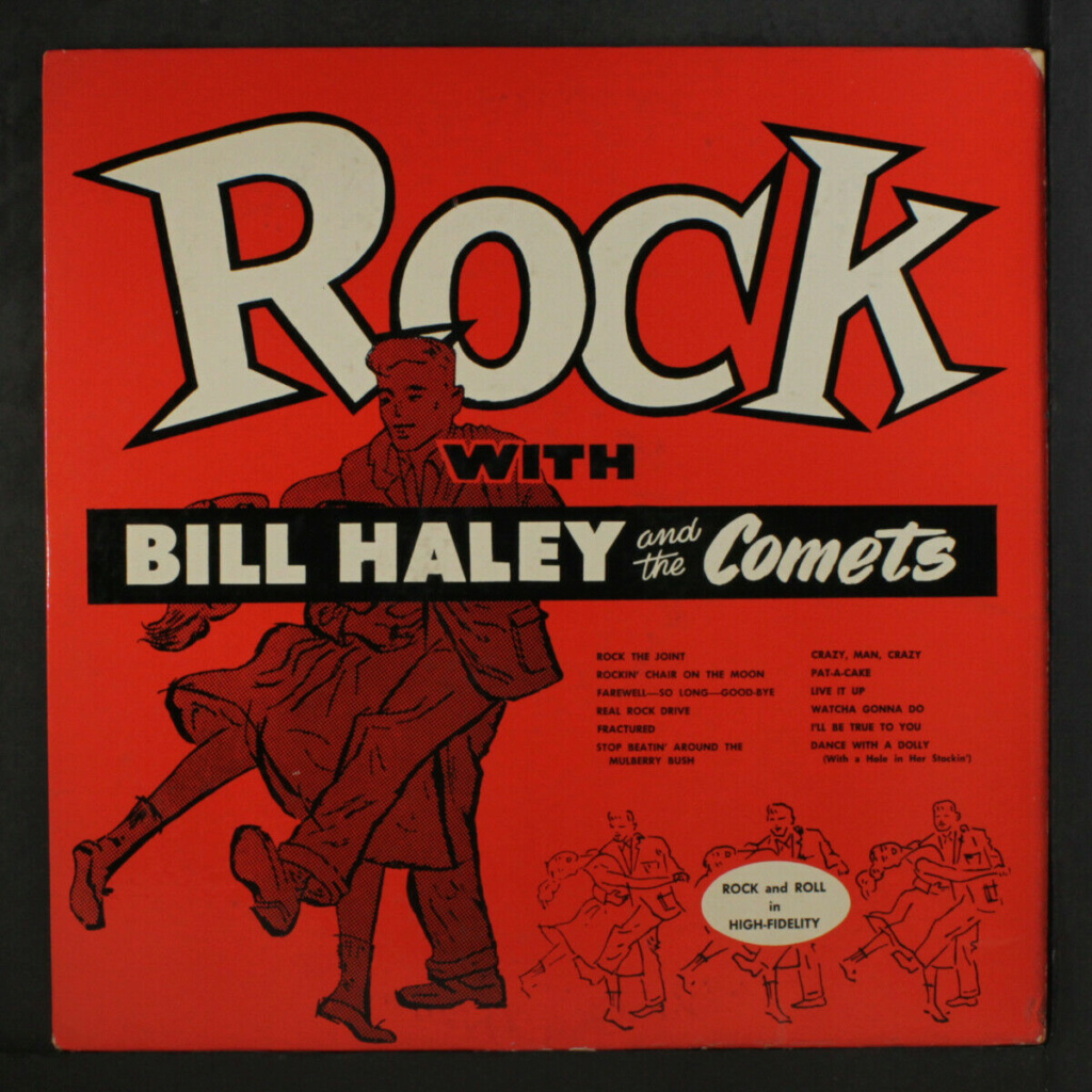 Bill Haley & Comets: Rock With Bill Haley And The Comets LP - Somerset records Bill_h12