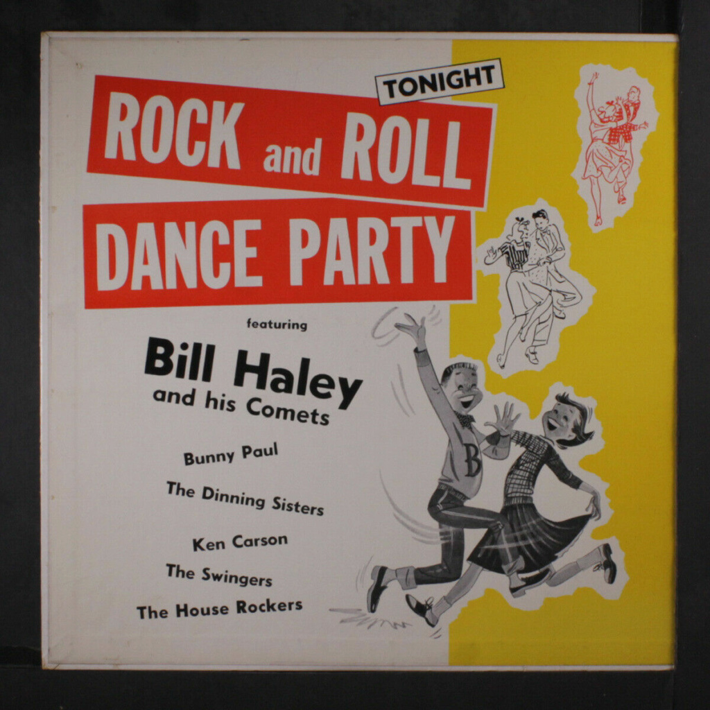 BILL HALEY & OTHERS: Rock & Roll Dance Party LP - Somerset records Bill_h14