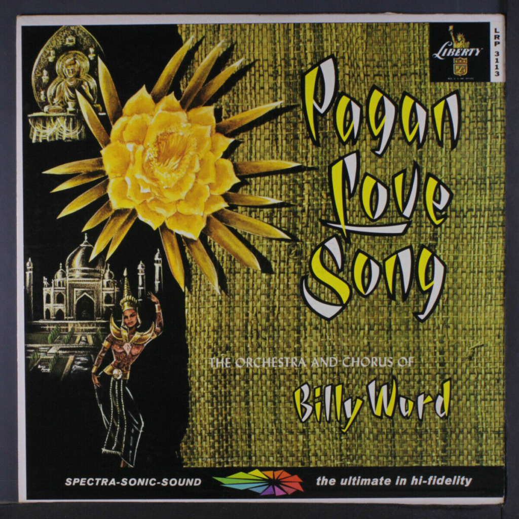 BILLY WARD: Pagan Love Song LP - Liberty records Billy_12