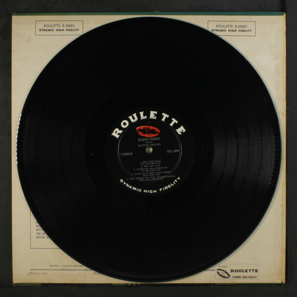 Buddy Knox: Buddy Knox LP - Roulette records Buddy_15