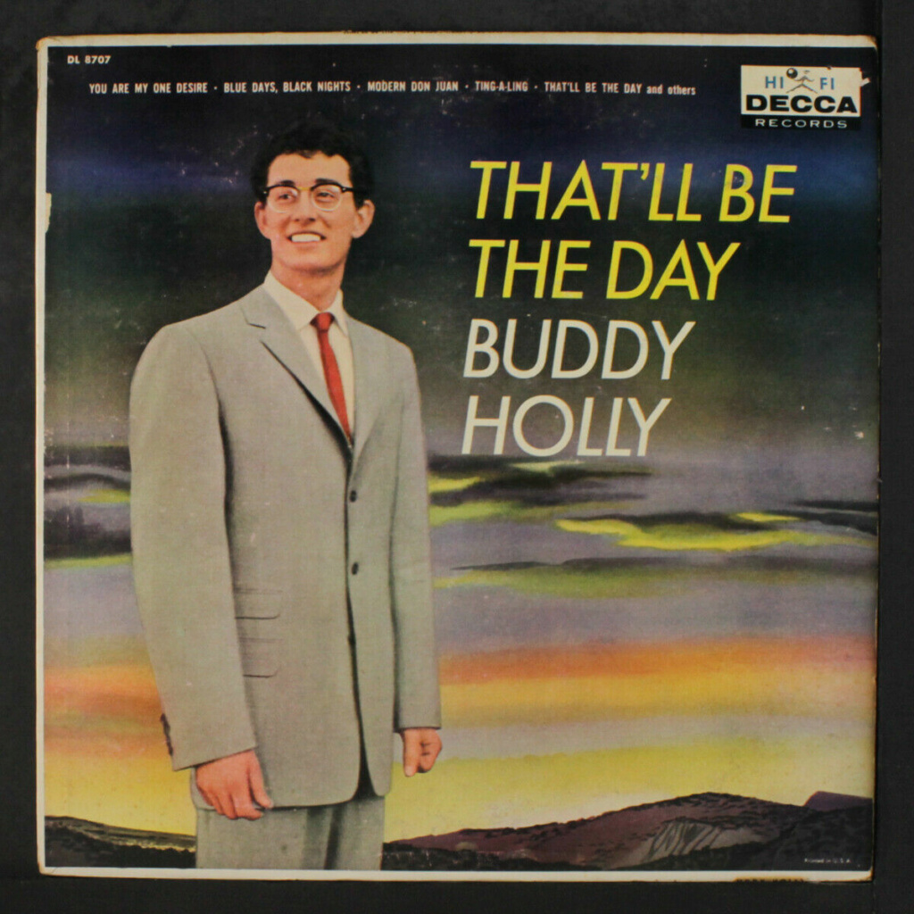 Buddy Holly: That' Ll Be The Day LP - decca records Buddy_19