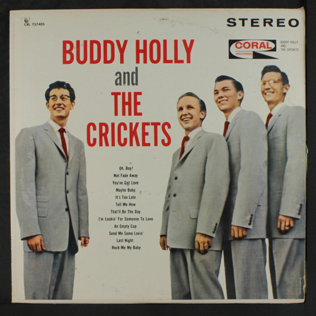 Buddy Holly: Holly and The Crickets LP - Coral records Buddy_21