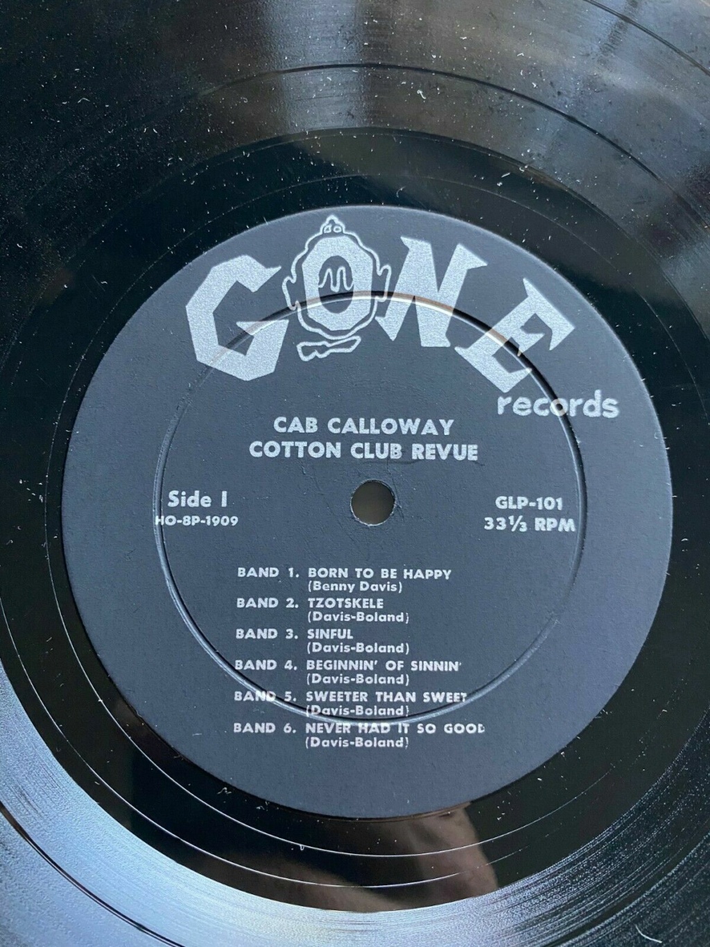 Cab Calloway - LP Cotton Club Revue 1958 - Gone records Cab_ca12