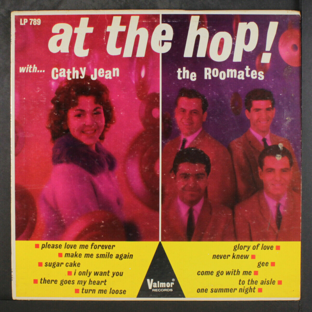 Cathy Jean & Roomates: At The Hop LP - Valmor records Cathy_10
