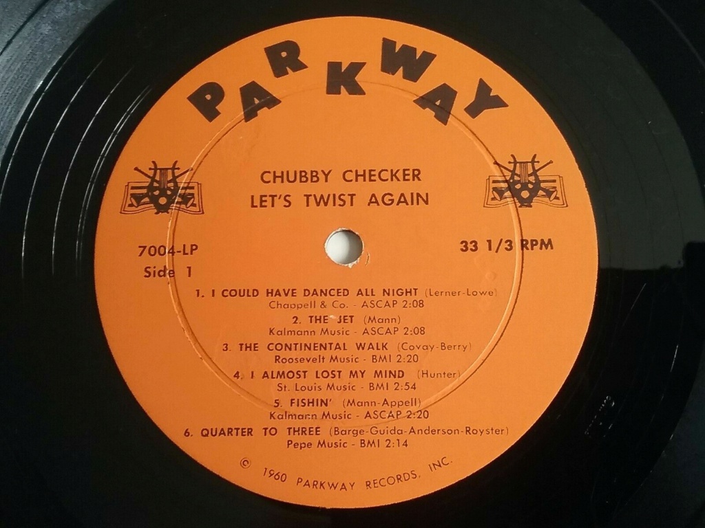 Chubby Checker - Let's twist again - Parkway lp Cc310