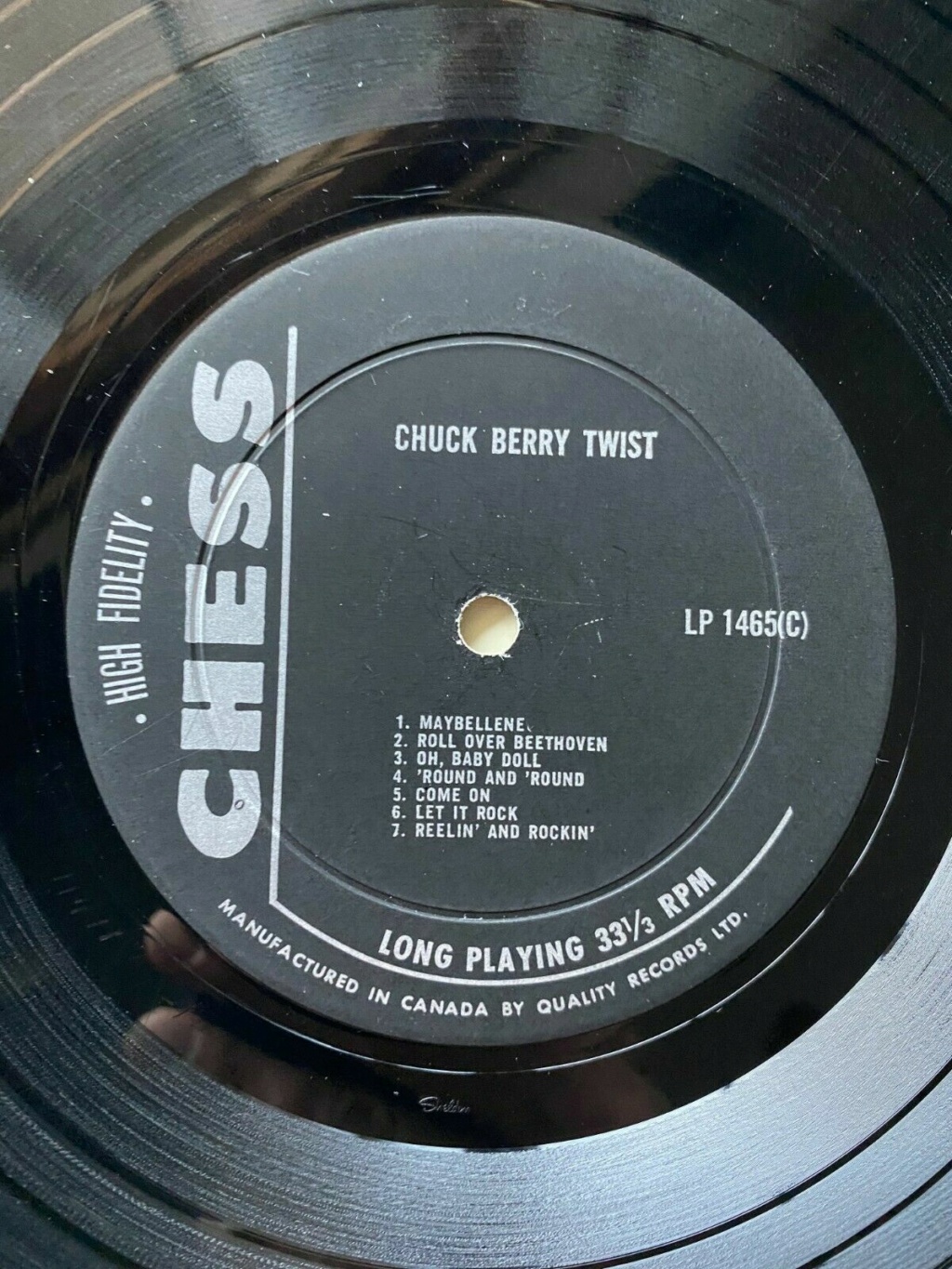 Chuck Berry -  LP Twist - Chess Records Chuck_12