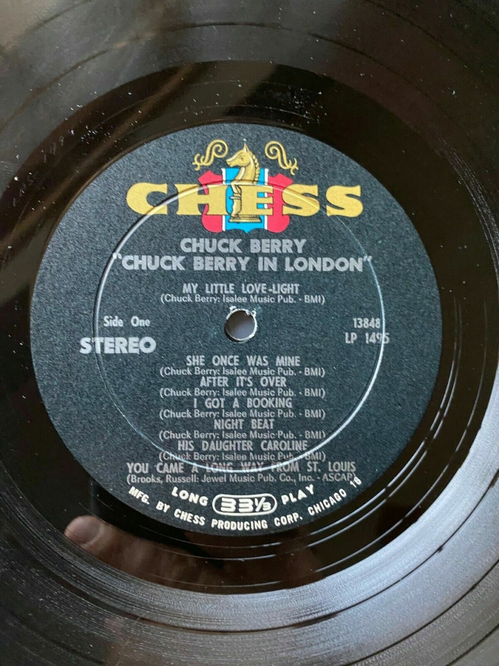 Chuck Berry - LP Chuck Berry in London - Chess Records Chuck_15