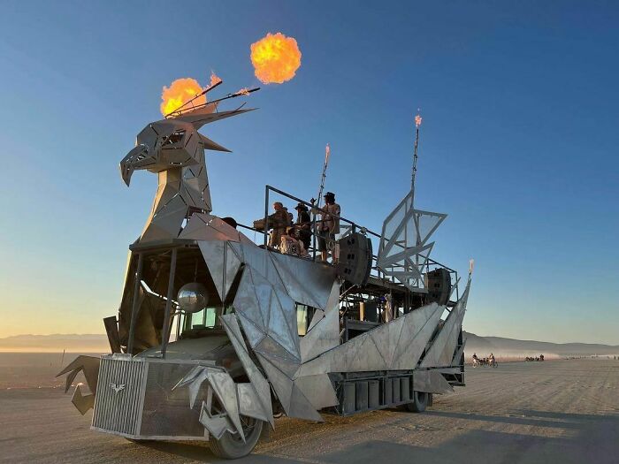 Burning man машины