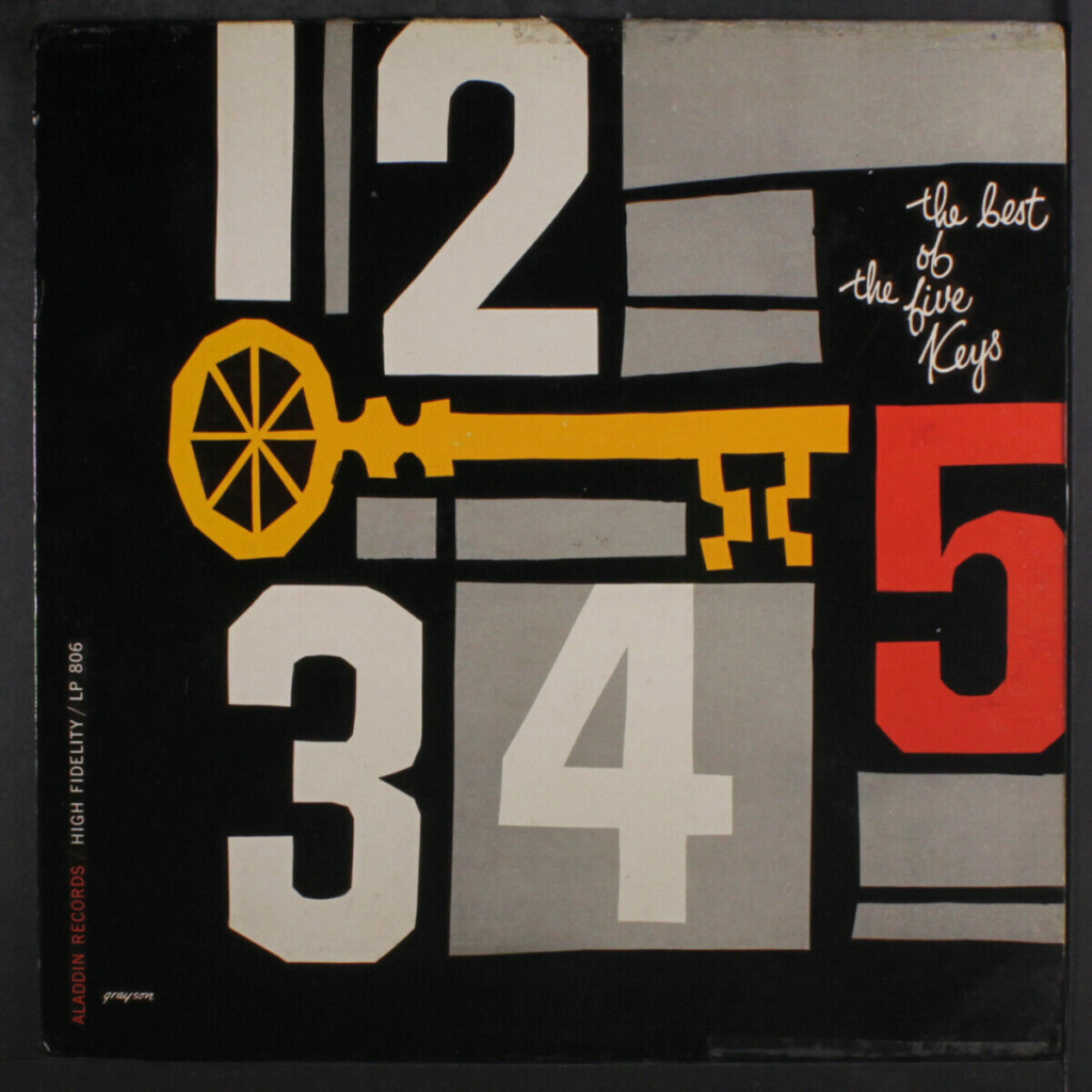 Five Keys  : Best of  LP - Alladin records Cinq_c12
