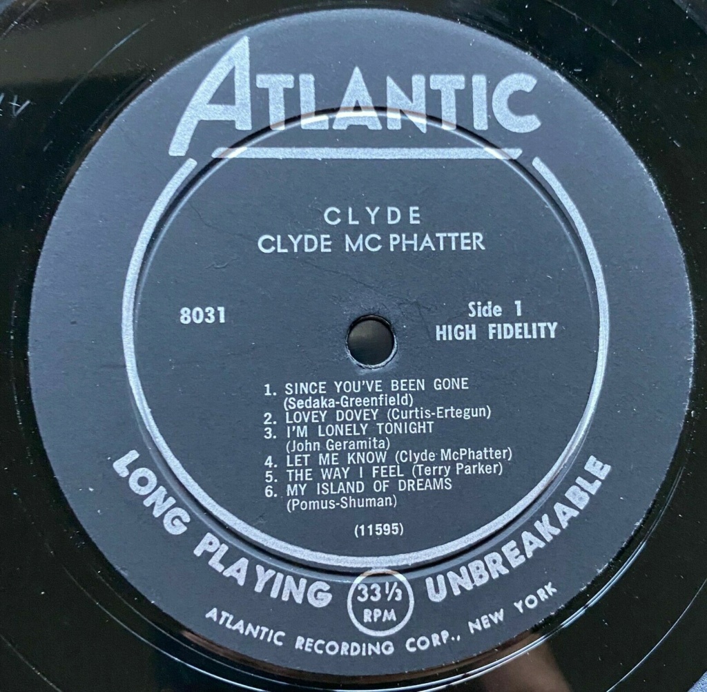 Clyde Mc Phatter -  LP Clyde ATLANTIC Clyde_16