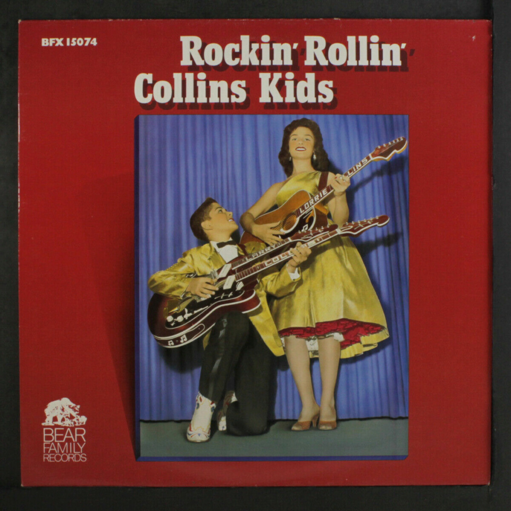 COLLINS KIDS: Rockin' Rollin' LP - Bear Family records Collin10