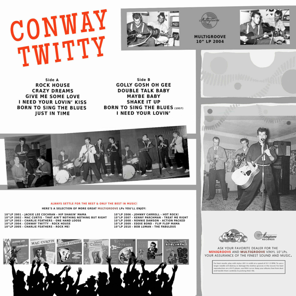 10" lp 25 cm Rockabilly multigroove records Conway10