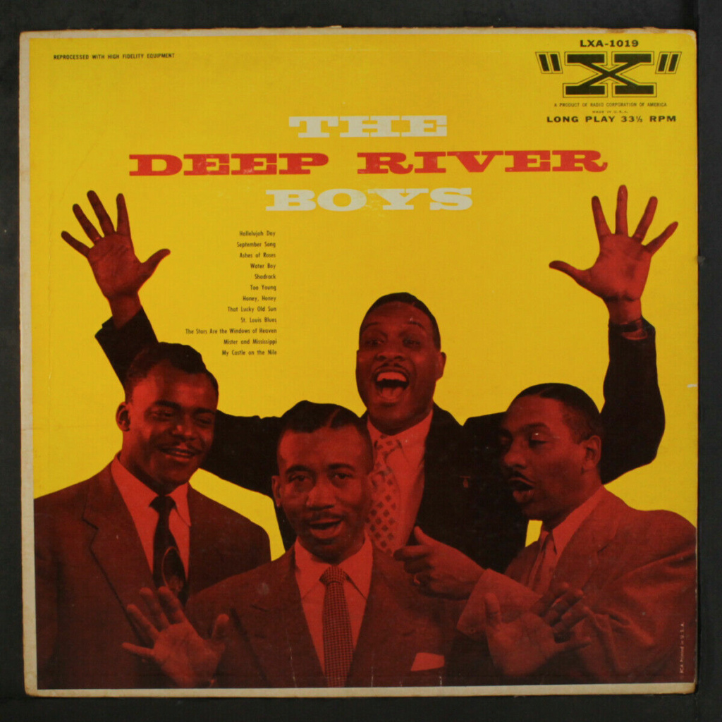 Deep River Boys: Deep River Boys LP - LXA records Deep_r10