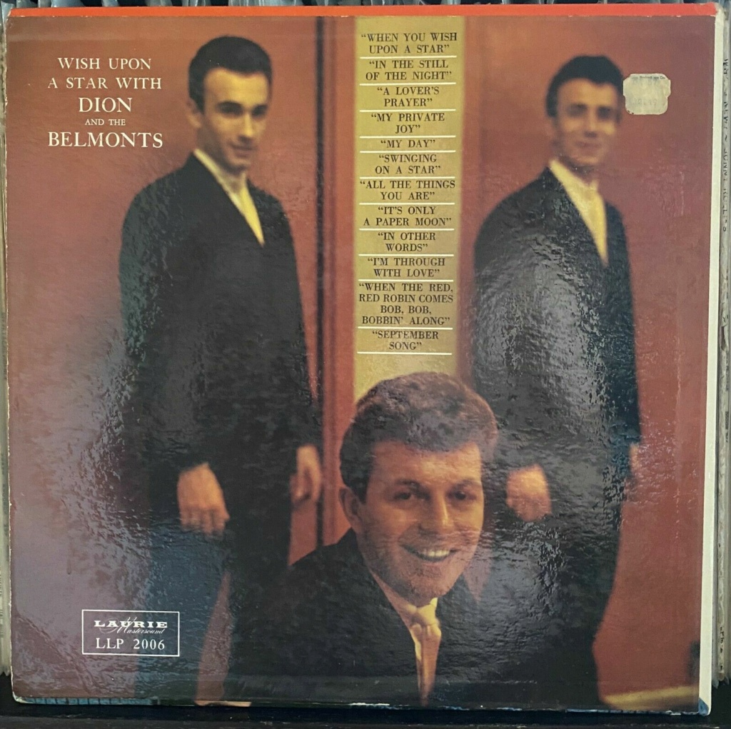 Dion and the Belmonts - LP Wish Upon A Star - Laurie records Dion_b13